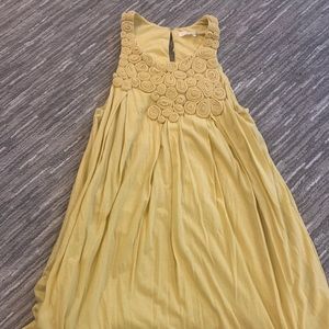 3.1 Phillip lim yellow flower short dress
